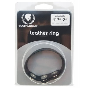 Spartacus Plain Leather C-Ring