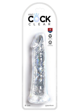 King Cock Clear 8" Dildo