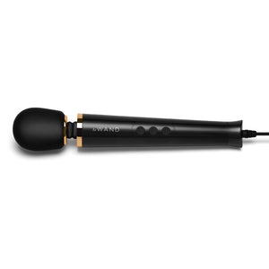 Le Wand Powerful Petite Plug-In Vibrating Massager - Black