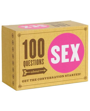 100 Questions About Sex Books & Games > Games Chronicle Books 