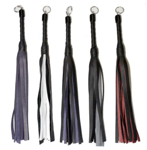 14" Deluxe Leather Flogger BDSM > Floggers & Whips Touch of Fur 