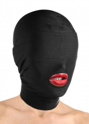 Disguise Open Mouth Hood with Padded Blinfold BDSM > Blindfolds, Masks, & Hoods Master Series