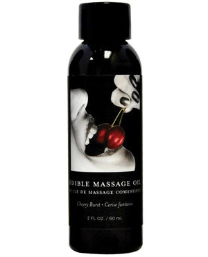 Earthly Body Edible Massage Oil Bath, Body & Massage Earthly Body Cherry 