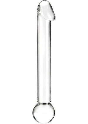 Gläs Realistic Head Glass Dildo 7 Inches Dildos Electric Eel, Inc