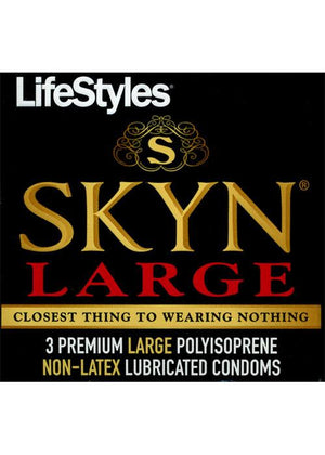 Lifestyles Skyn Non-Latex Large Condoms Condoms & Safe Sex LifeStyles 