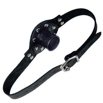Open Mouth Gag with Locking Buckle