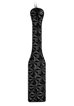 Ouch! Luxury Paddle BDSM > Crops, Paddles, Slappers Shots Toys Black