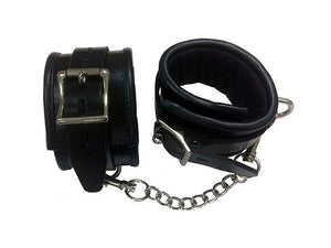 Padded Leather Ankle Cuffs BDSM > Restraints Rouge