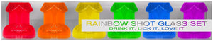 Rainbow Shot Glass Set Bachelorette & Novelty Kheper Games 