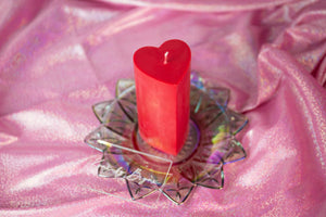 Heart Drip Wax Play Candle