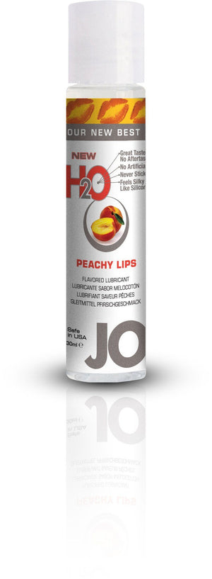 System JO Flavored Lubricant, 1 oz Lubricants System JO Peachy Lips 