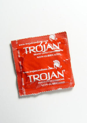 Trojan Non-Lubricated Condoms Condoms & Safe Sex Trojan 