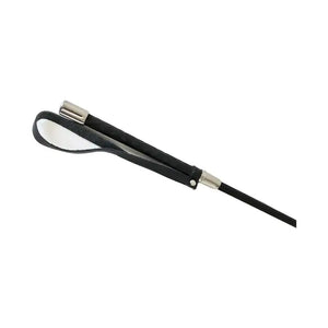 Leather Flower Riding Crop