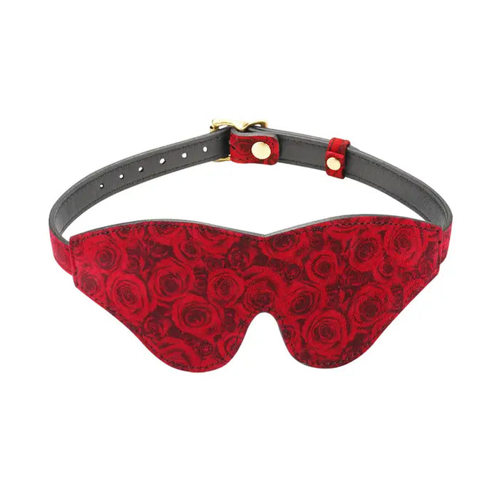 Kinbaku Ukiyoe Luxury Suede Blindfold
