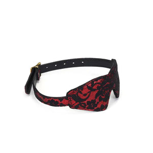 Lace and Velvet Blindfold