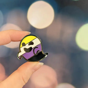 Gaysper and Friends Enamel Pins