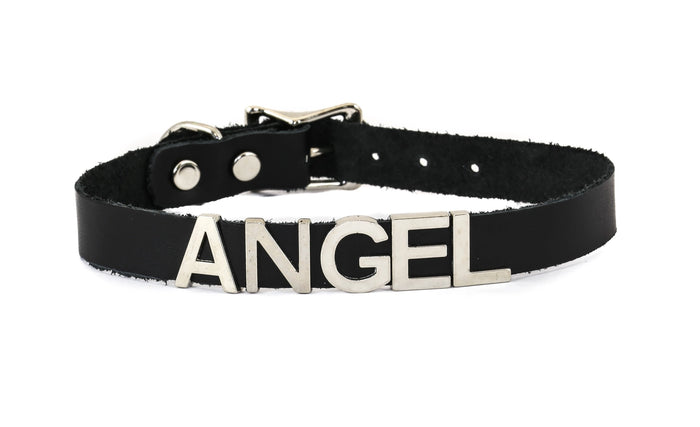 Stainless Steel Word Collars