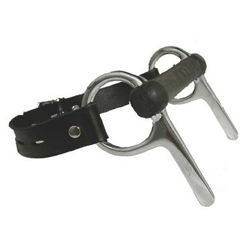 Leather Bondage Bit Gag