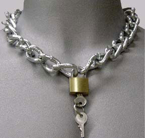 Slave Chain Collar w/ Lock