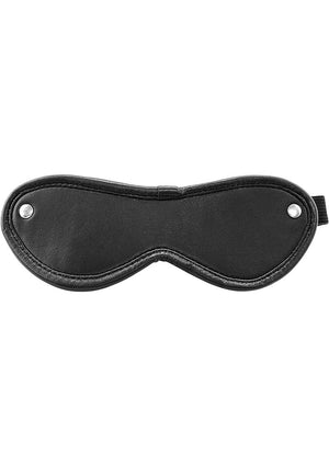 Rouge Leather Blindfold Eye Mask