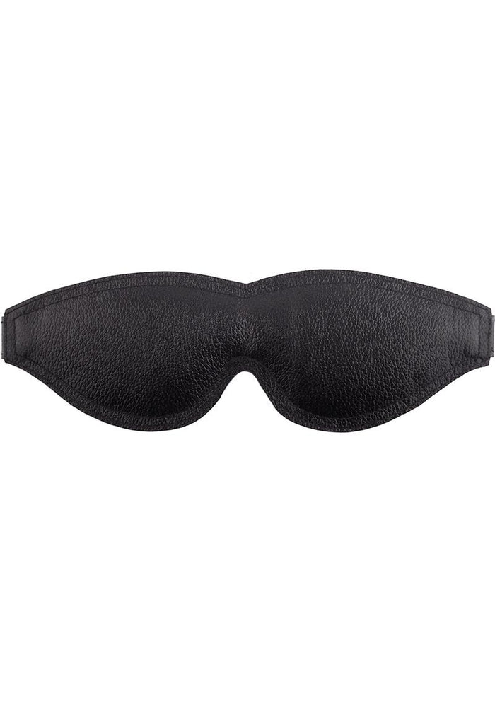 Rouge Padded Leather Adjustable Blindfold