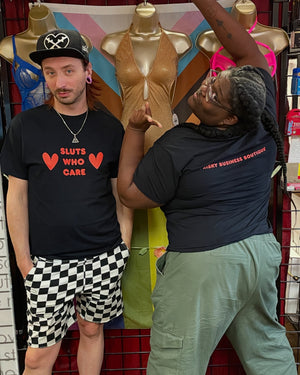 "Sluts Who Care" T-Shirt