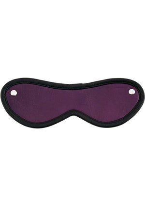 Rouge Leather Blindfold Eye Mask