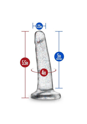 Naturally Yours Glitter Dildo 5.5