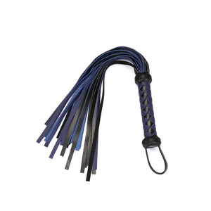 Blue Leather Flogger