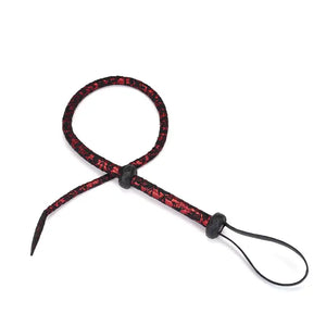 Victorian Garden Lace and Pu Bull Whip