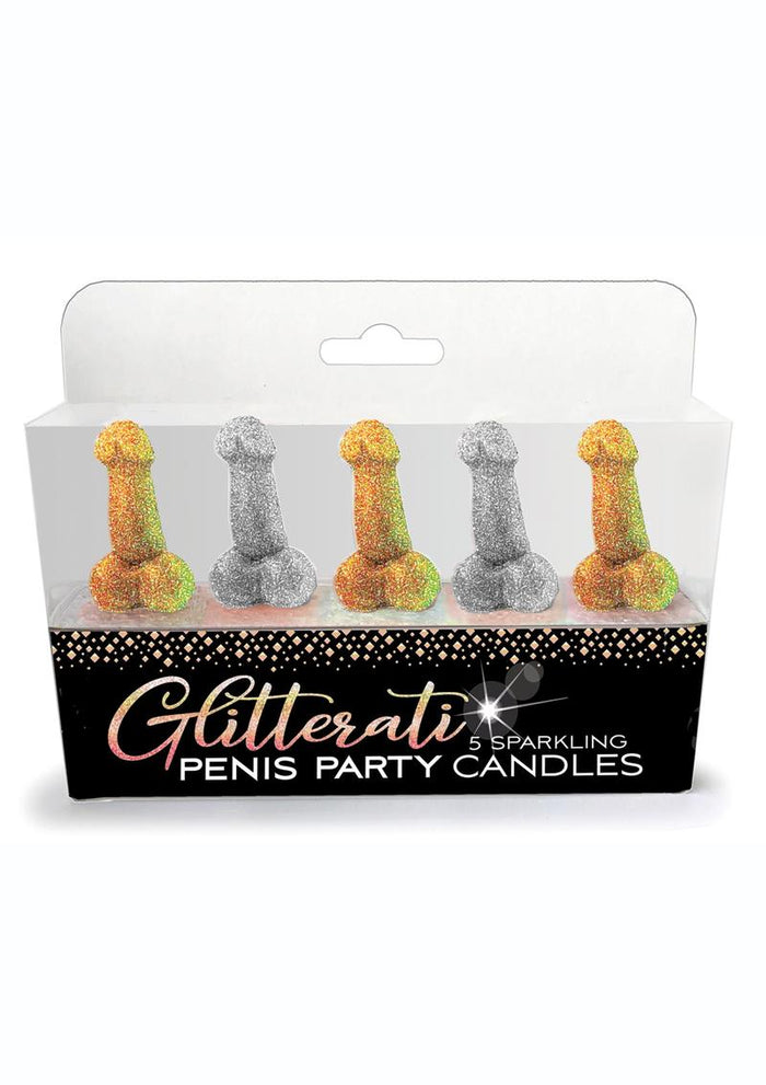 Glitterati Penis Candles