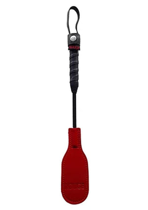 Rouge Mini Leather Oval Paddle Crop