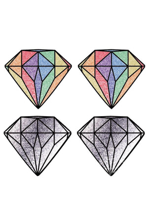 Peekaboos Diamonds Pasties