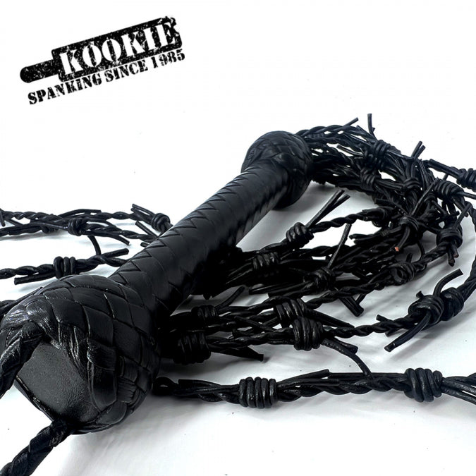 Barbed Leather Flogger