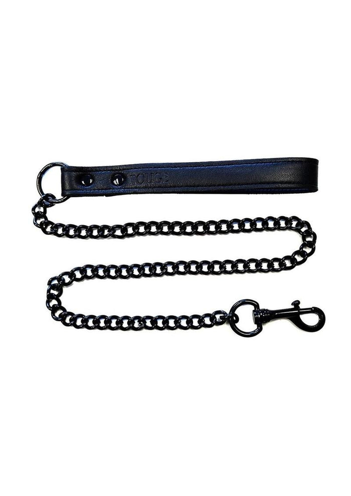 Rouge Leather Leash - Black