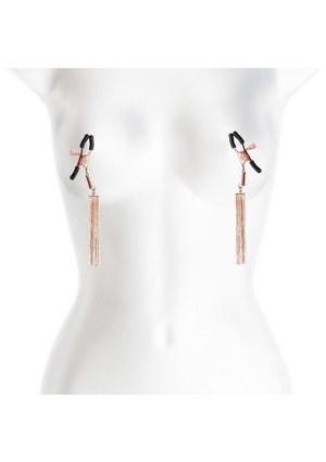 Bound Nipple Clamps- Rose Gold