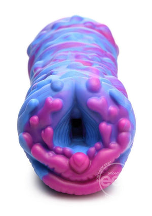 Creature Cocks Cyclone Silicone Squishy Alien Vagina Stroker - Pink/Blue