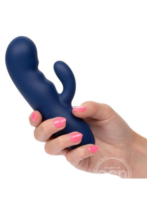 Cashmere Silk Duo Rechargeable Silicone Rabbit Vibrator