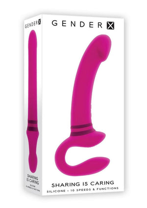 Gender X Sharing is Caring Rechargeable Silicone Strap-On