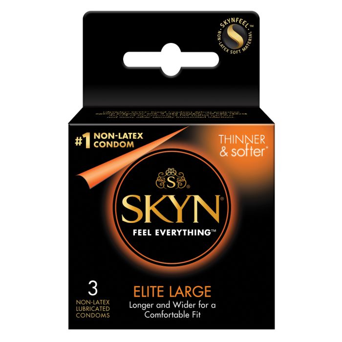 Lifestyles Skyn Non-Latex Elite Large Condoms FB Boutique Lifestyles Skyn Non-Latex Elite Large Condoms FB Boutique
