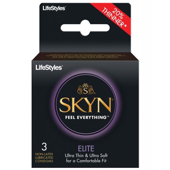 Lifestyles Skyn Elite Ultra Thin Condoms FB Boutique Lifestyles Skyn Elite Ultra Thin Condoms FB Boutique
