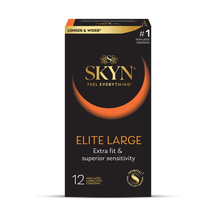 Lifestyles Skyn Non-Latex Elite Large Condoms FB Boutique Lifestyles Skyn Non-Latex Elite Large Condoms FB Boutique