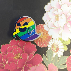 Gaysper and Friends Enamel Pins