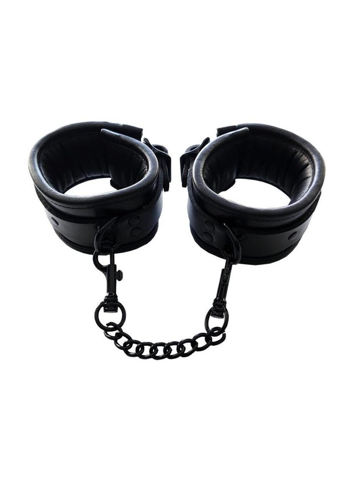 Padded Leather Cuffs