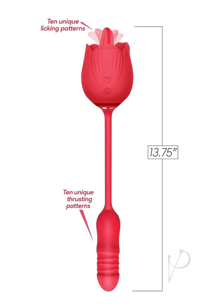 Wild Rose Licking & Thrusting