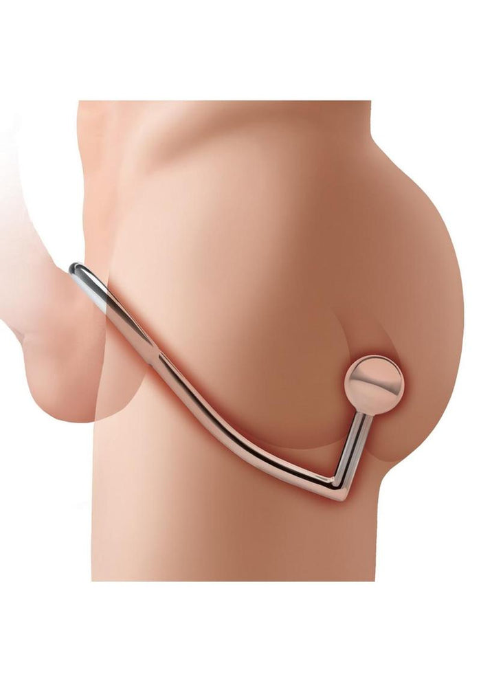 Single Bead Anal Hook and Cock Ring