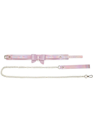 Paris Collection Bow Collar w/ Leash