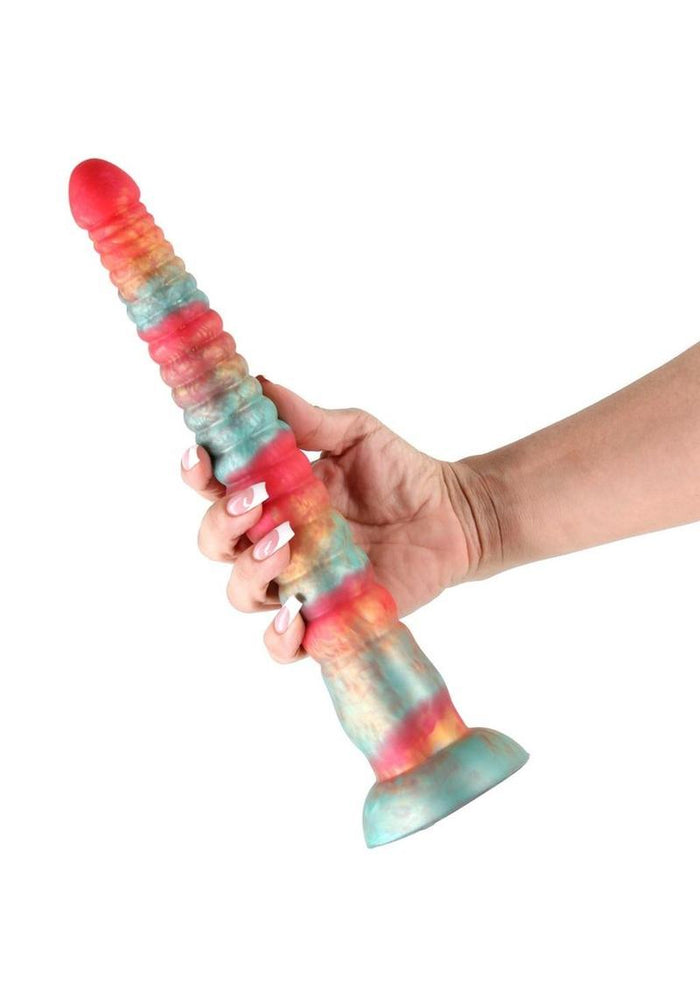 12 Inch Stacked Liquid Silicone Dildo