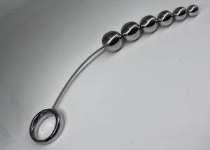 Stainless Steel 6 Ball Anal Bead