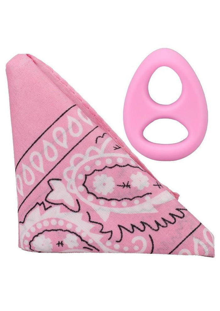 Hanky Code Silicone Ring with Bandana Set
